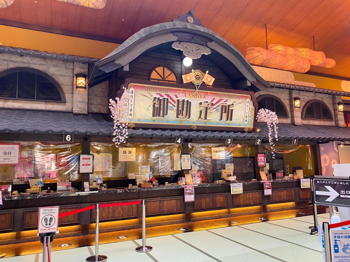 מלון Ooedo Onsen Monogatari Urayasu Mangekyo מראה חיצוני תמונה